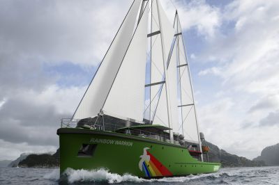 North Sails fabrica en Galicia las velas del nuevo barco insignia de Greenpeace